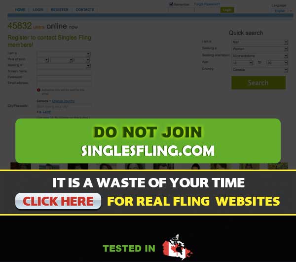  SinglesFling Print Screen